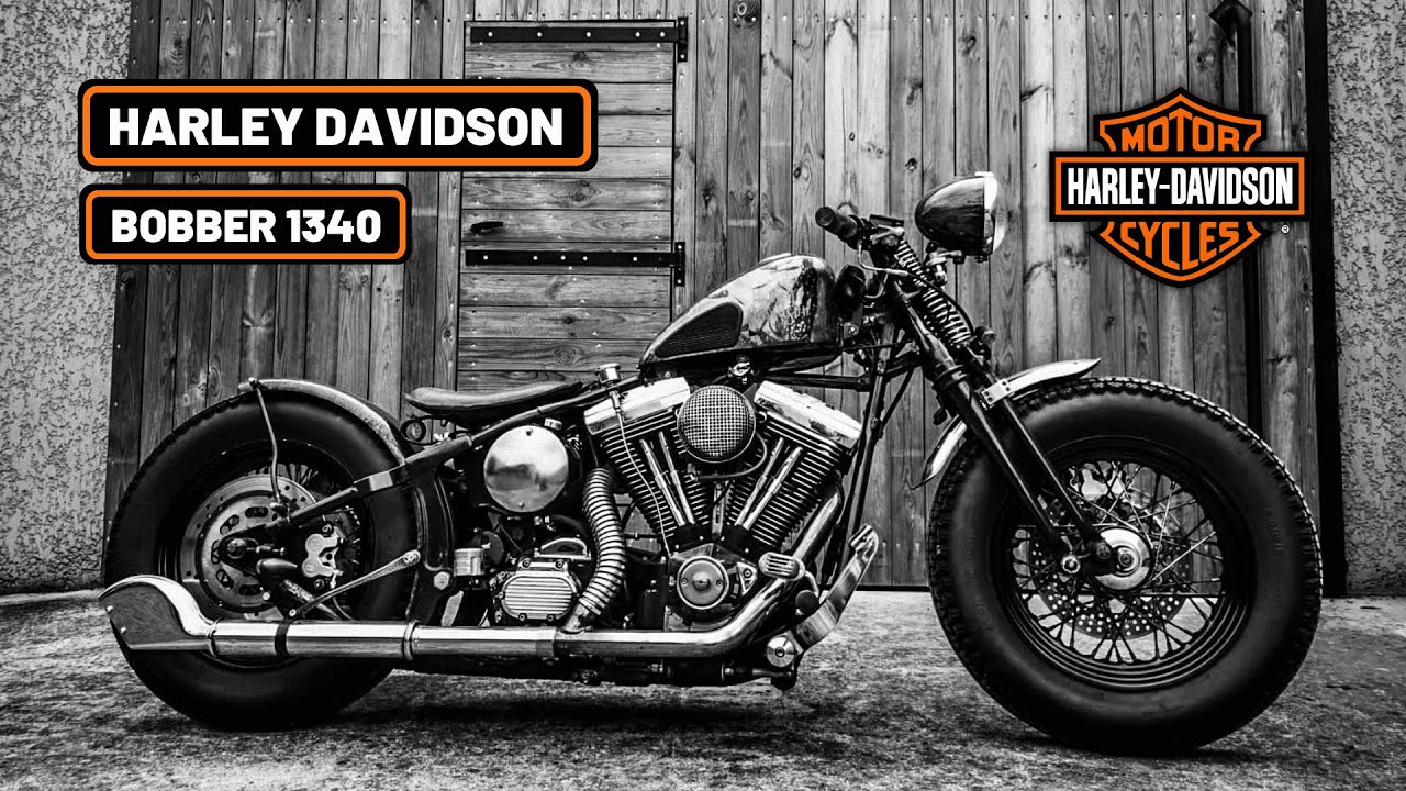 BOBBER 1340 HARLEY DAVIDSON #harleydavidson #harley #motorcycle 🔥🔥