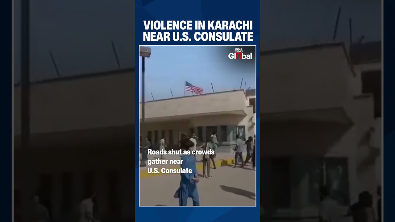 Violent Protests In Karachi Erupt Near U.S. Consulate After Khamenei&rsquo;s Death