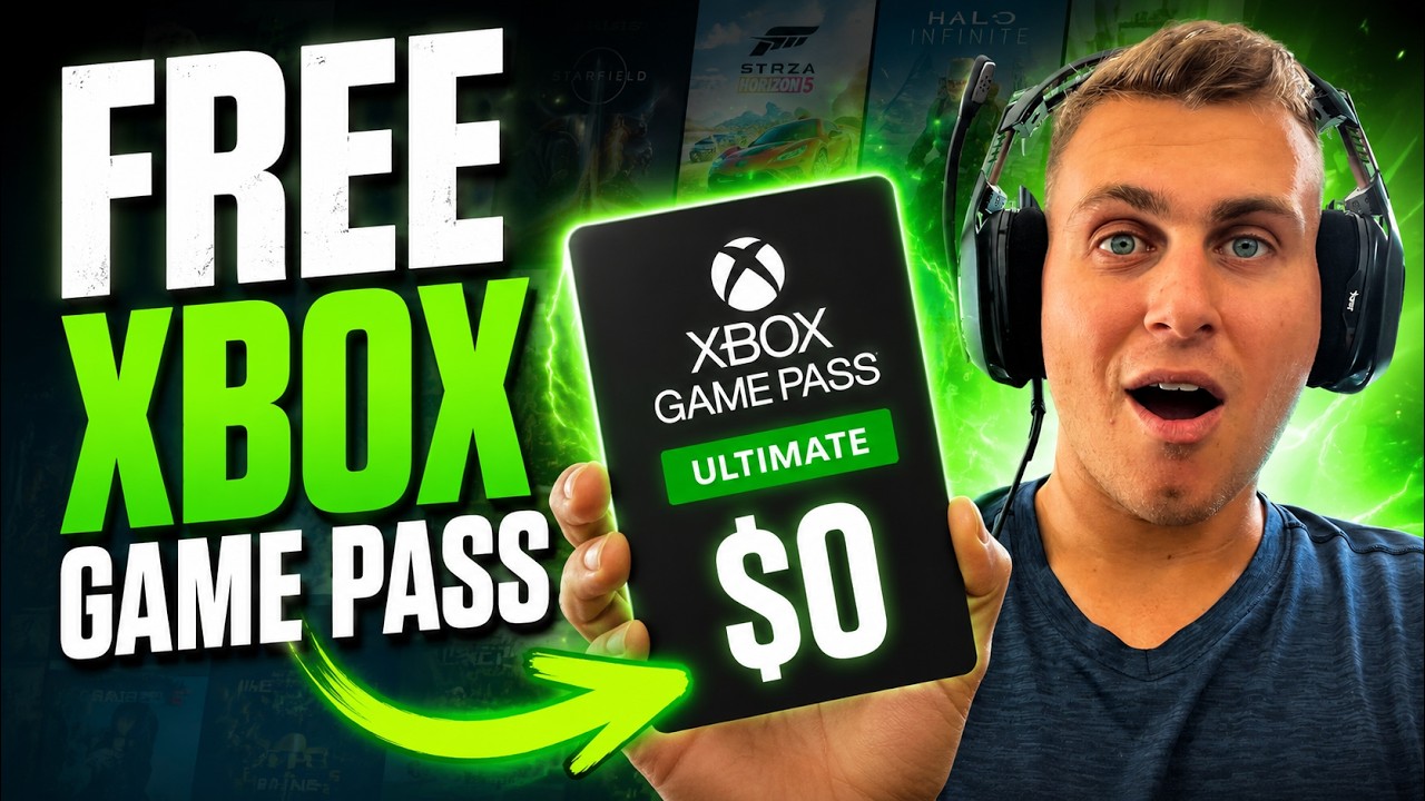 How to get Free Xbox Game Pass Ultimate ✅ (12 Month Code) No Trial No Credit Card