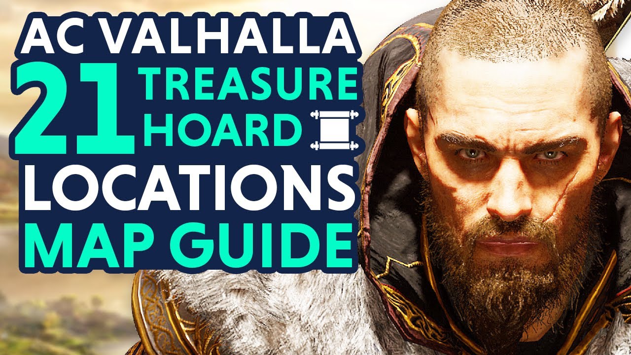 Все 21 местонахождение карты сокровищ и решения — Assassin's Creed Valhalla Treasure (AC Valhalla)
