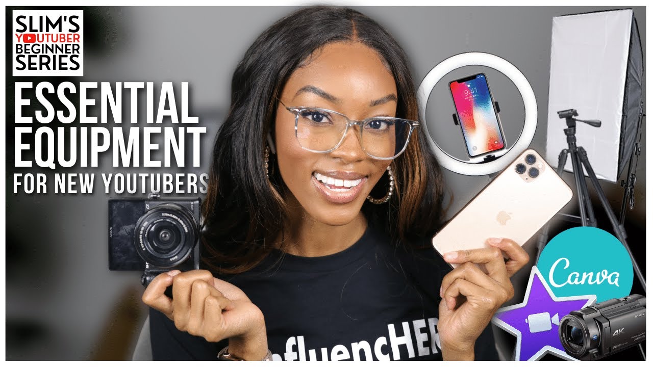 ESSENTIAL EQUIPMENT FOR NEW YOUTUBERS | Slim&rsquo;s YouTuber Beginner Series