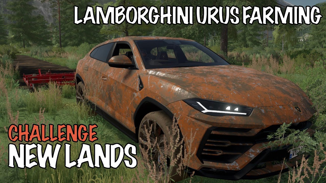 Lamborghini Farming | New Lands Challenge Start from $0-Farm in Farming Simulator 22 (FS22)