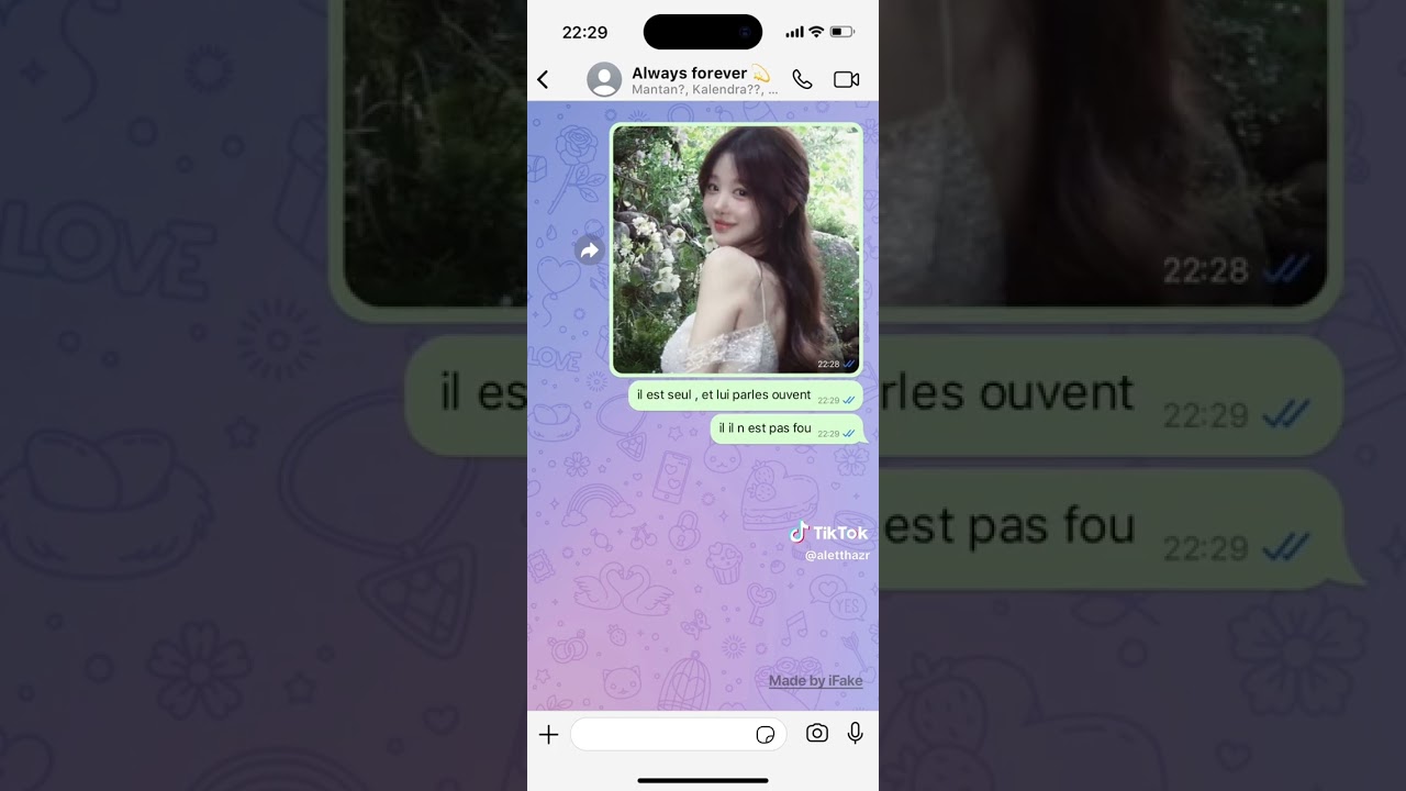 Fake chat! 