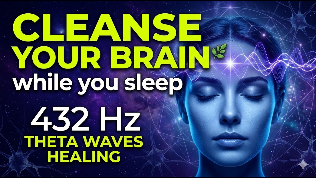 432 Hz Theta Waves | Deep Mind Detox & Emotional Release