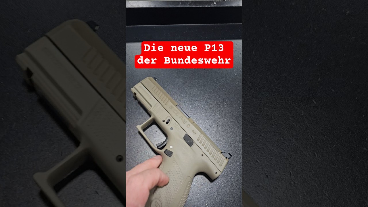 Nowa #Bundeswehr #Pistole #P13 #CZP13 #CZP10