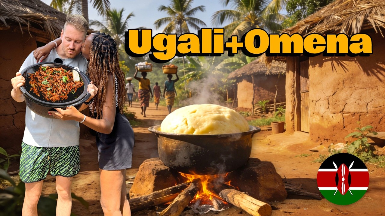 I Tried REAL Kenyan Village Food (Omena & Ugali) | Village Life EP 17