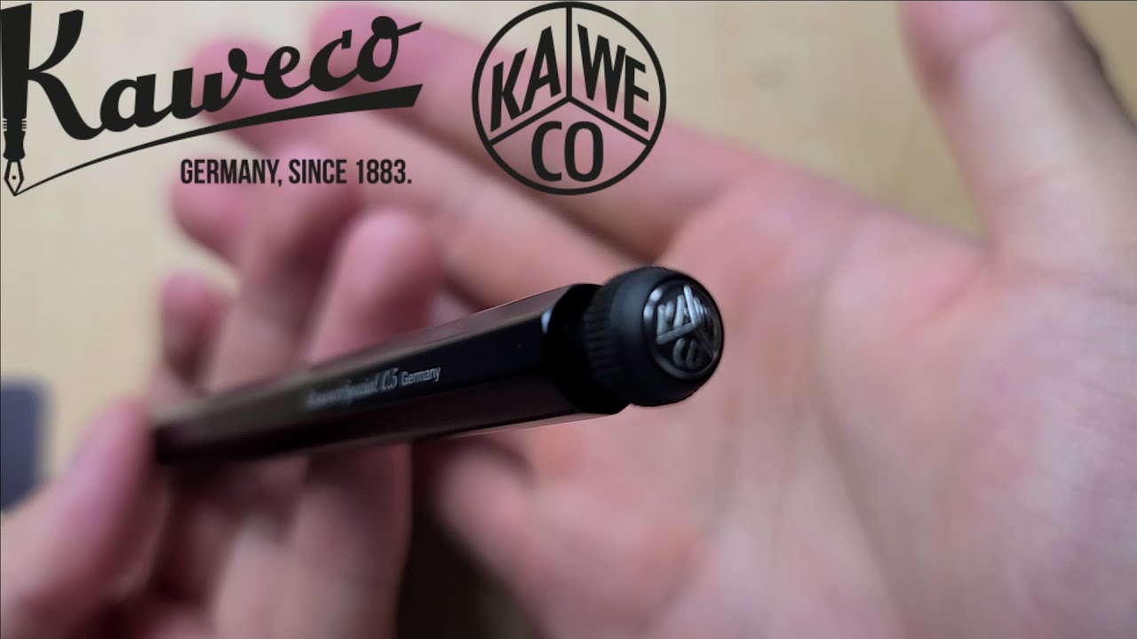 포장'도' 최고다. 고급스러운 블랙 그 자체│카웨코 스페셜 알블랙 0.5mm│Kaweco Special AL Black
