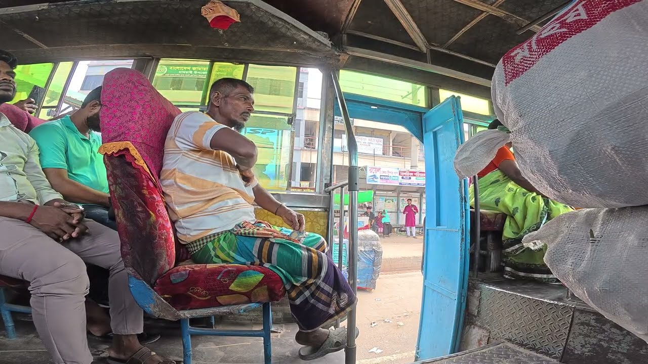 Life Inside an Overcrowded Bus 