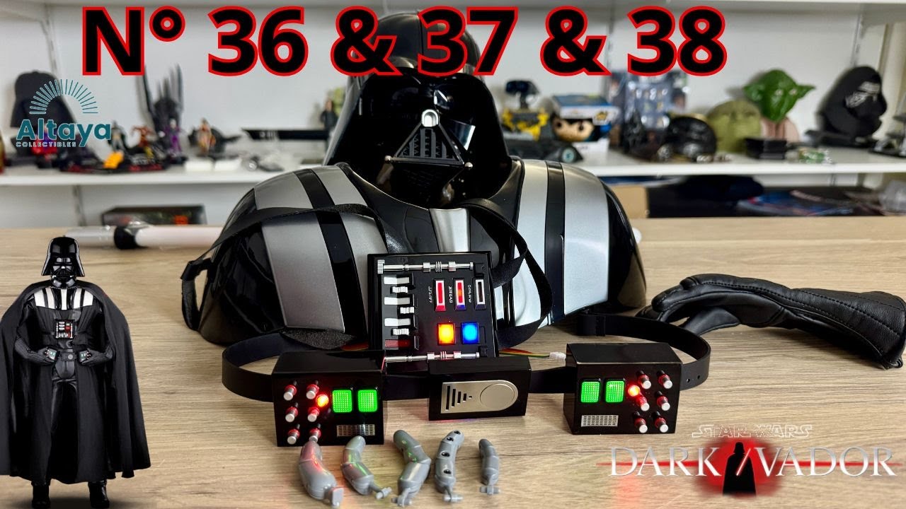 Dark Vador Altaya - Numéro 36 & 37 & 38