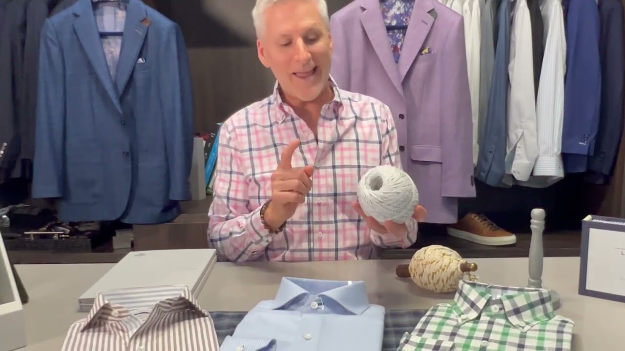 Custom Made Thomas Mason Shirts | English Mill | Jaxson Maximus Clothiers