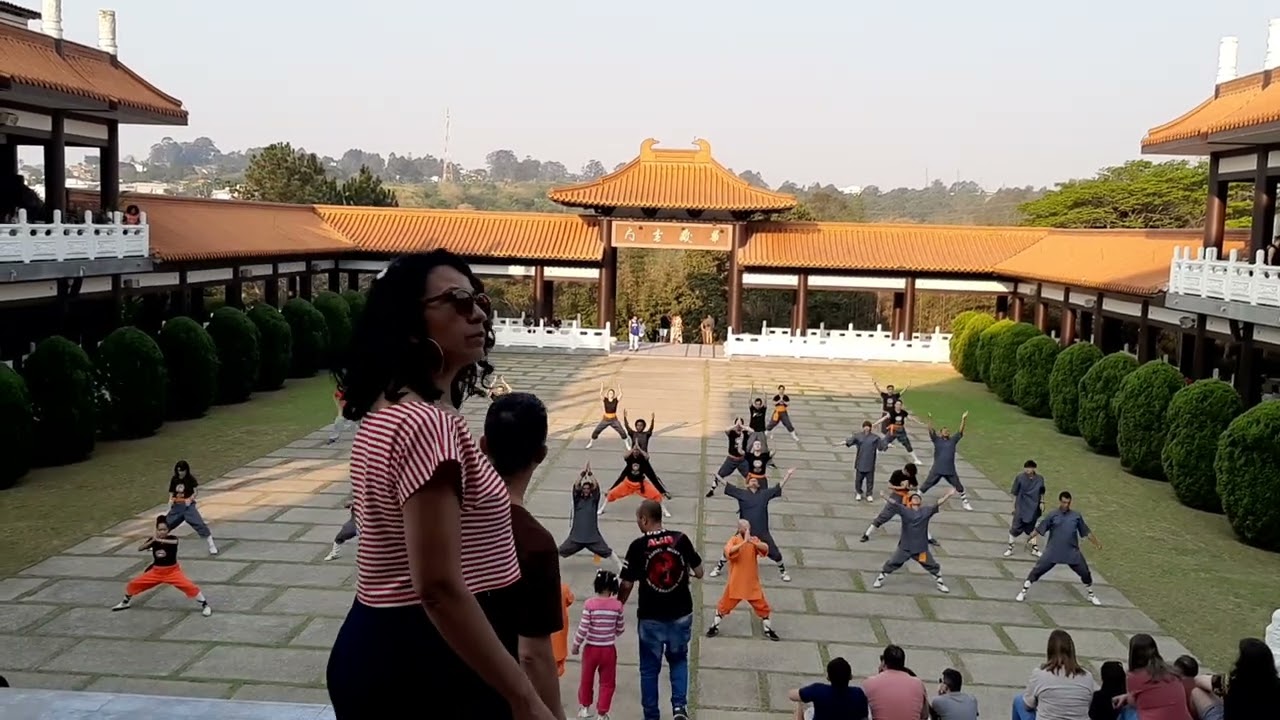 Kumfu Training at Zu Lai Temple(Budhist) at Saopaulo Brazil #Buddhist #religion #Dharma #spiritual