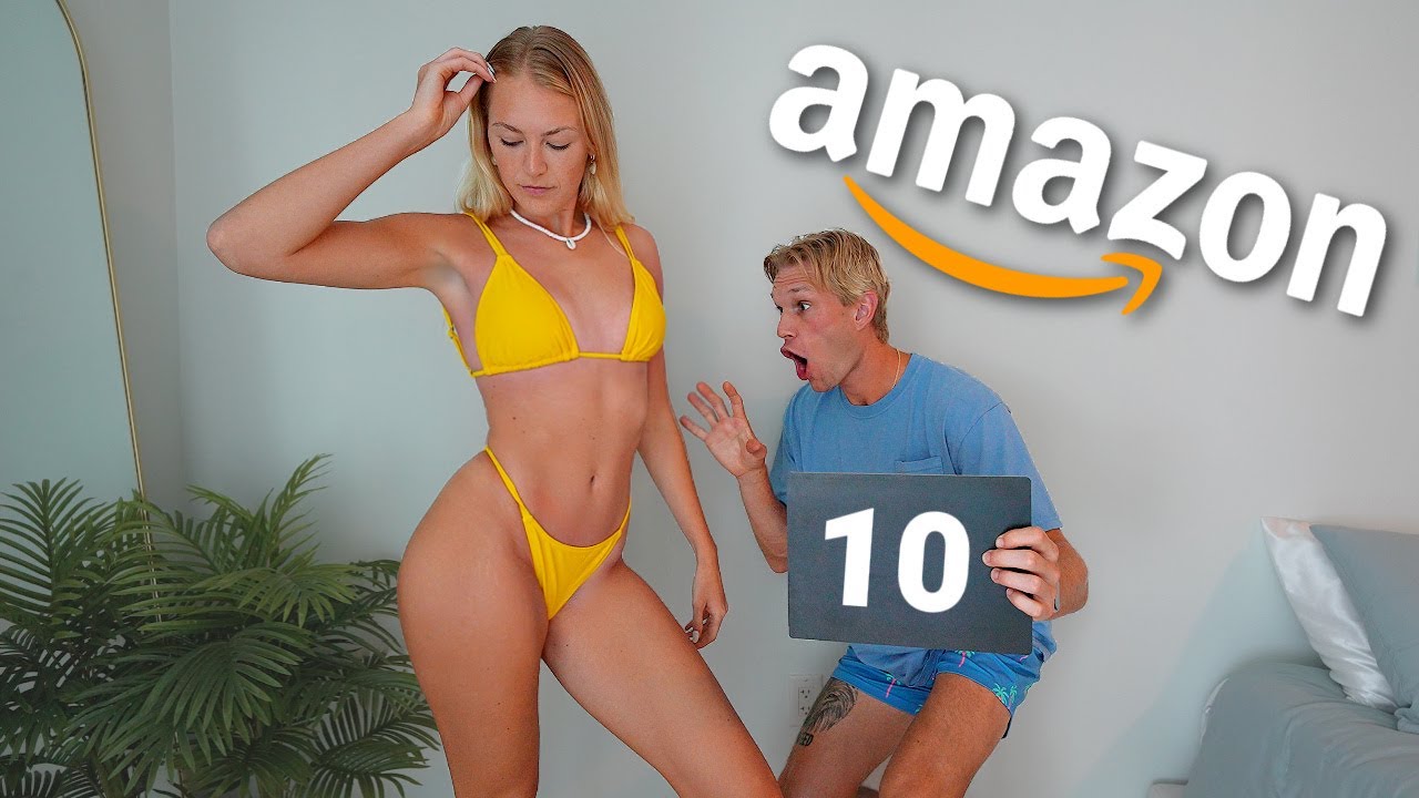 FIANCE RATES MY AMAZON BIKINI HAUL!