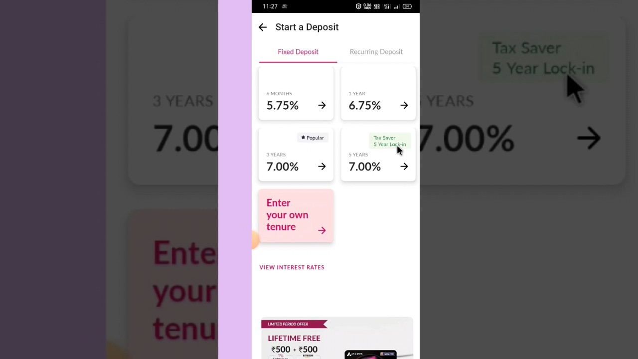 How To Open A Fixed Deposit With Axis Mobile Banking (2023)