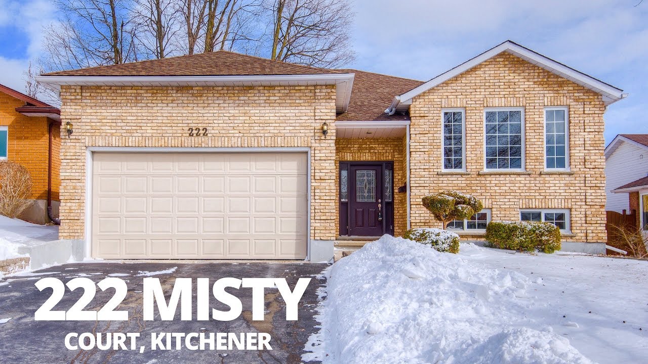 Beautiful Bungalow - 222 Misty Court - Kitchener Real Estate Video
