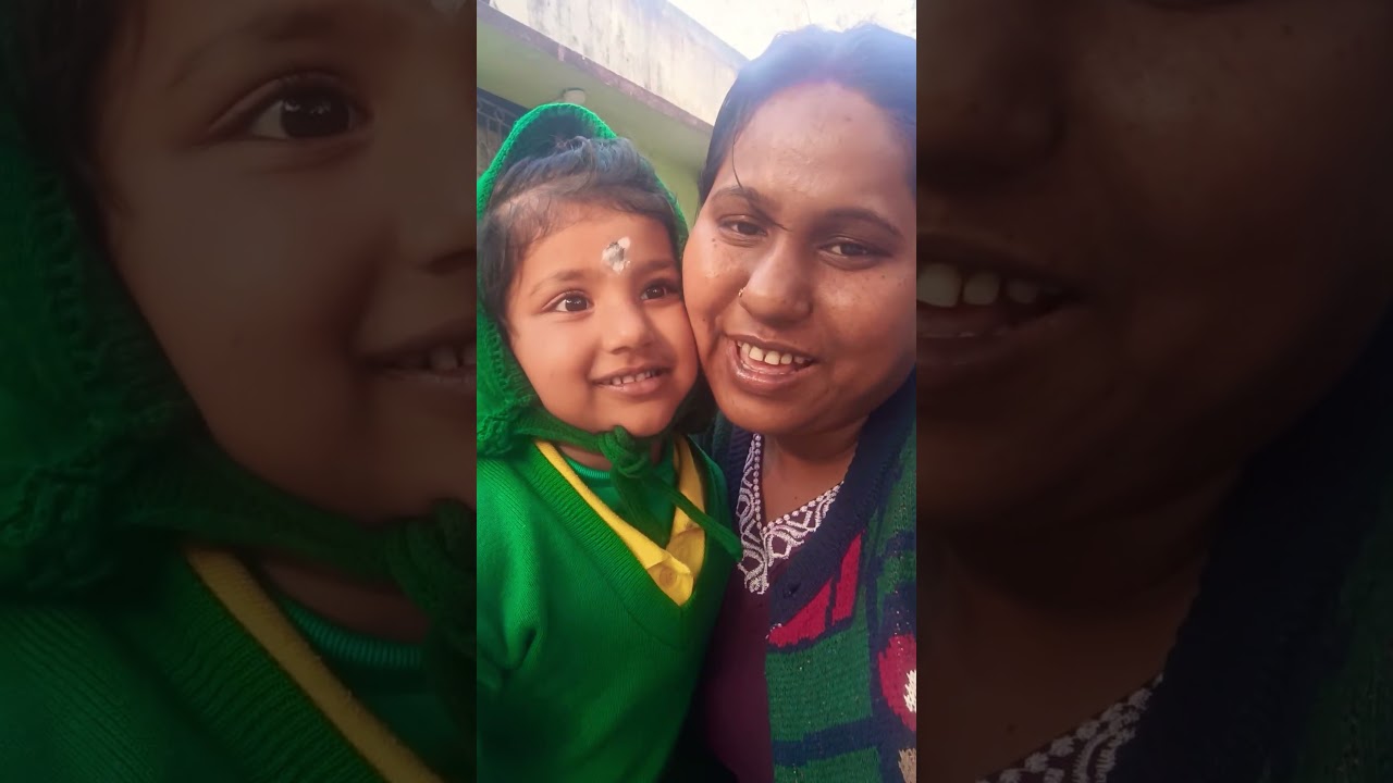 স্কুলে যেতে রোজ দেরি হয়ে যায় 🙂🙂 #viralvideo #cutebaby #baby