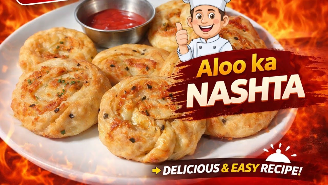 आलू  से बना गरमा गरम कुरकुरा नाश्ता जो भी खाए खाता ही जाए | Crispy aalu ka nashta  @Amaira_Foods 
