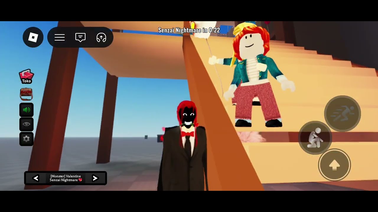 Senzai Nightmares versi Valentine😭 #roblox #bismillah #viral