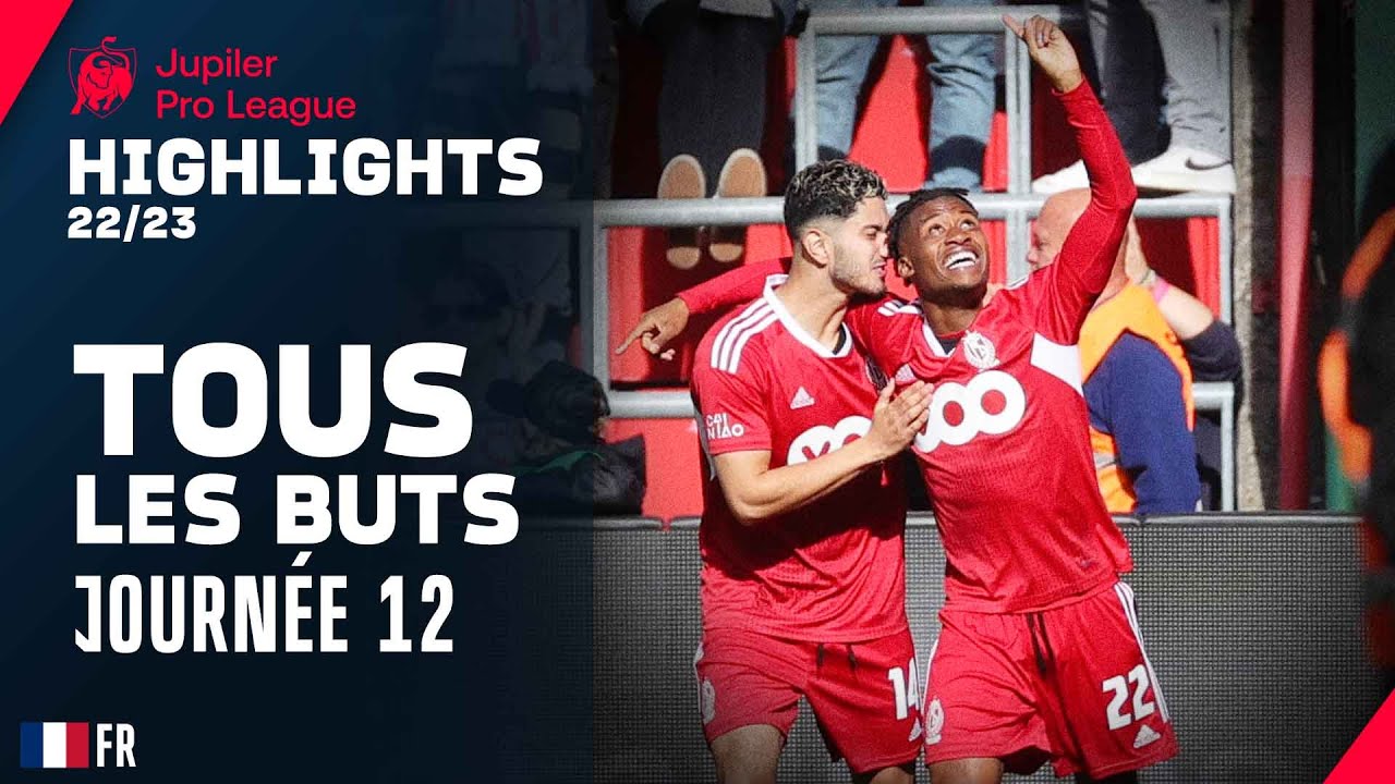 TOUS LES BUTS ⚽🤩 Jupiler Pro League Highlights GD12