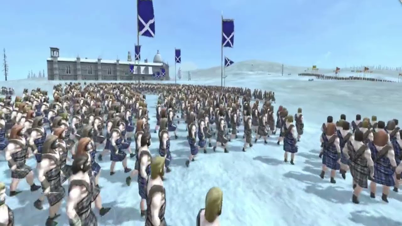 Scottish Rabble Ambush Merry Men - Medieval 2