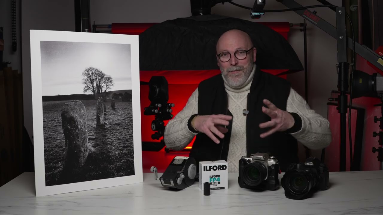 Фотосъемка каменного круга Эйвбери на пленку | Canon EOS 50E и Ilford FP4 125