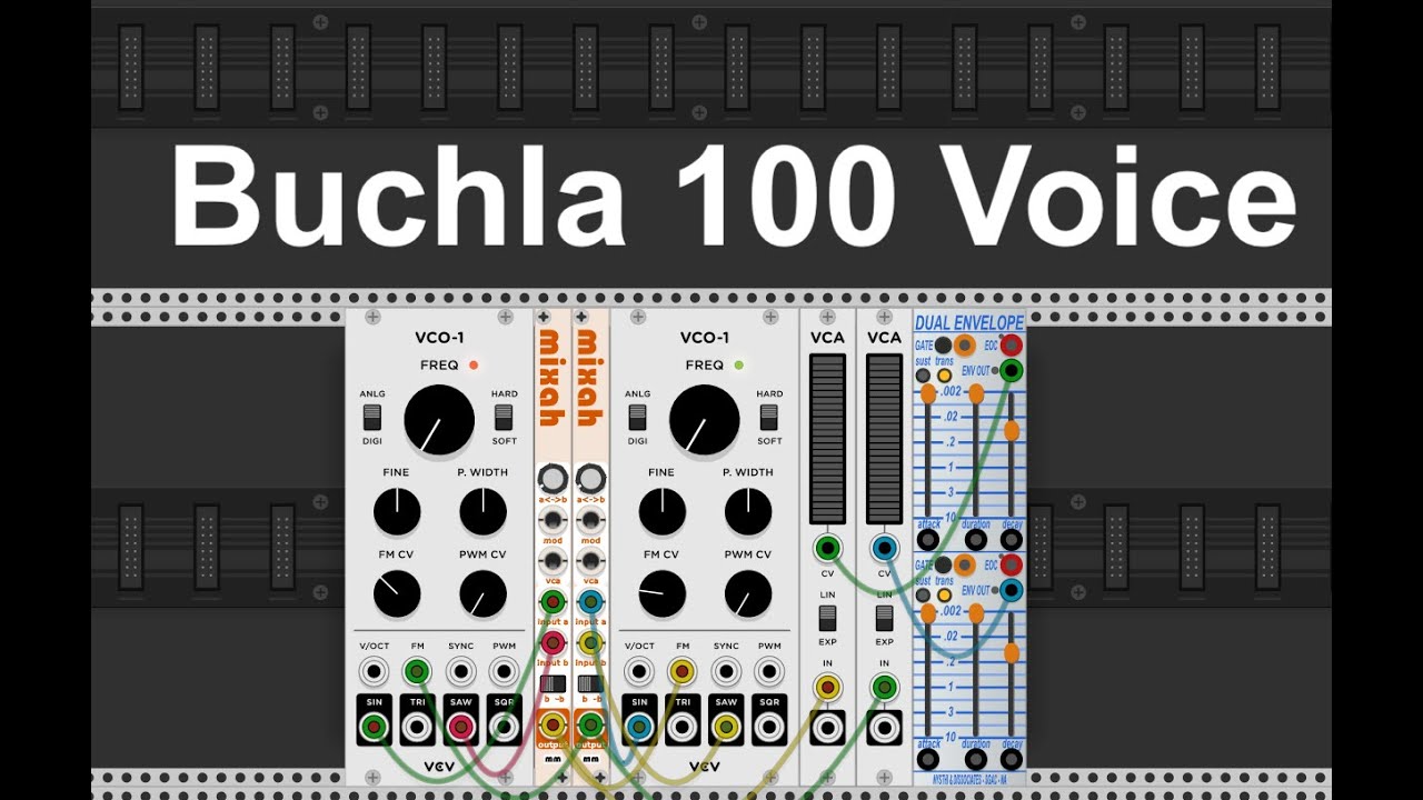 How to create a buchla 100 Voice in VCV