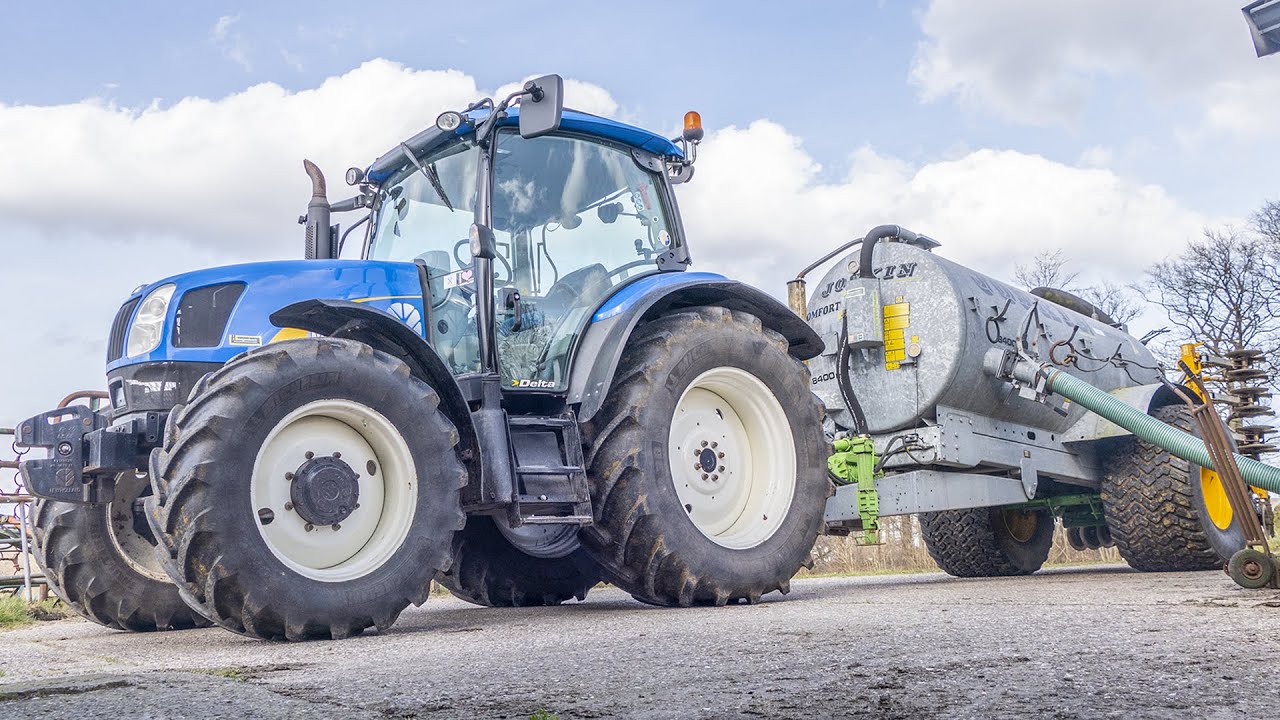 New Holland T6010 + Joskin Komfort 2 | 8400 liter