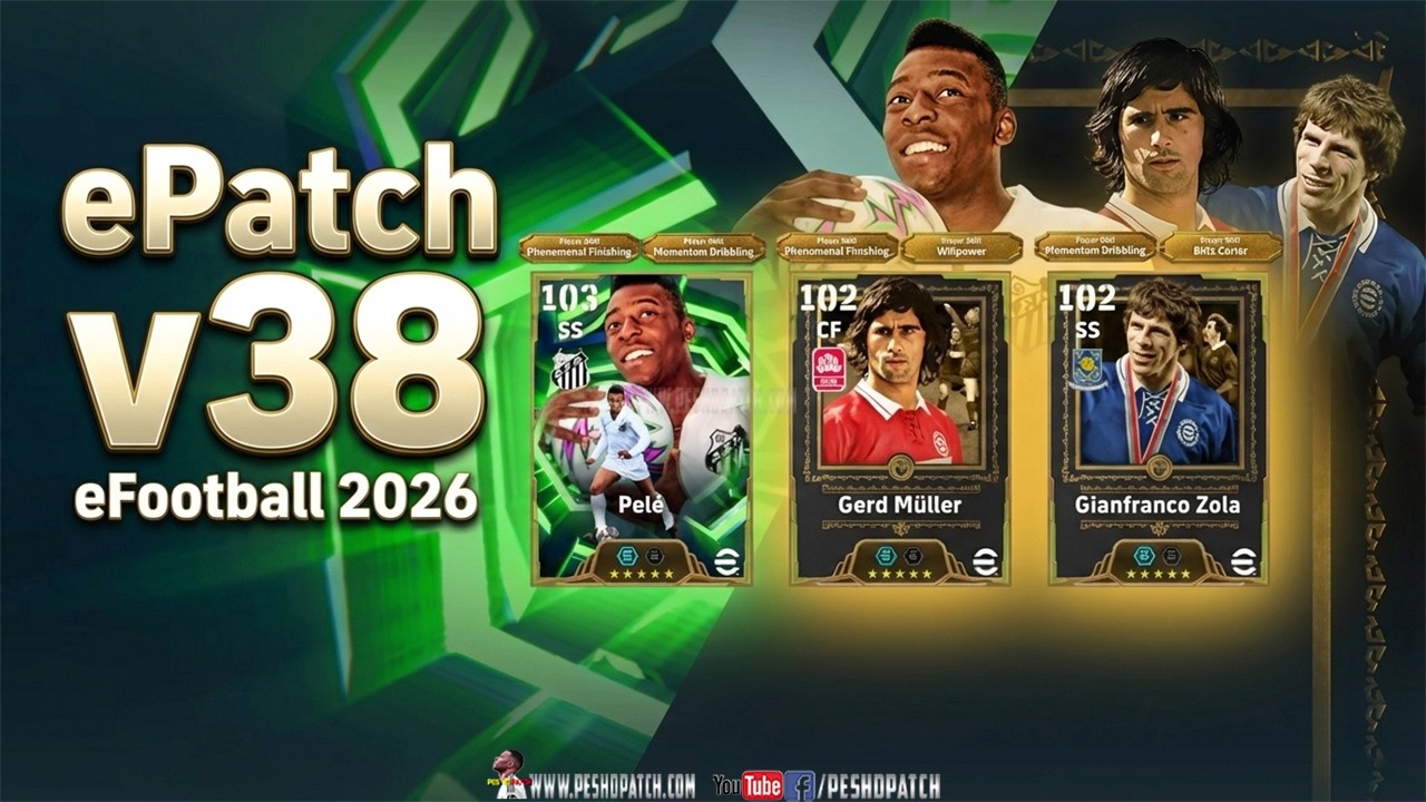eFootball v5.2.2 Patch 2026 ePatch v37.3 - Updated weekly