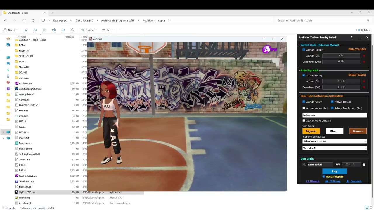 AUDITION LATINO HACK FREE DICIEMBRE 2025