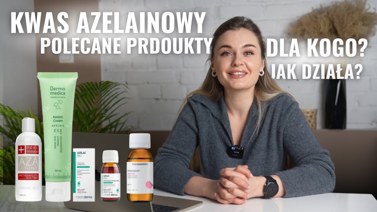 💛KWAS AZELAINOWY💛 W PRACY KOSMETOLOGA - POLECANE PRODUKTY