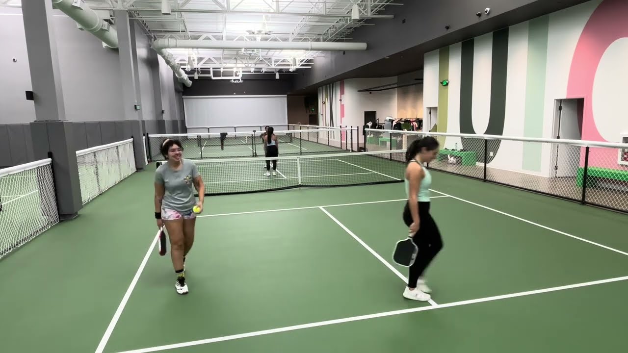 Cross Court League Team Practice Games 2 and 3 