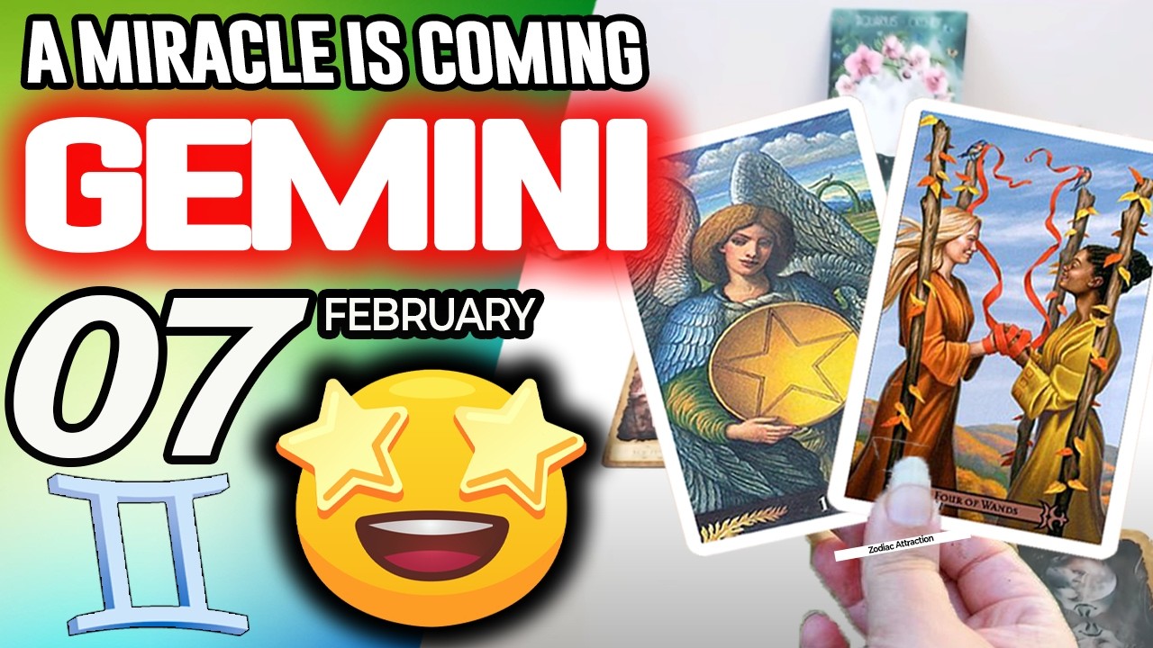 Gemini ♊❎ A MIRACLE IS COMING ❎ horoscope for today FEBRUARY 7 2026 ♊ #gemini tarot FEBRUARY