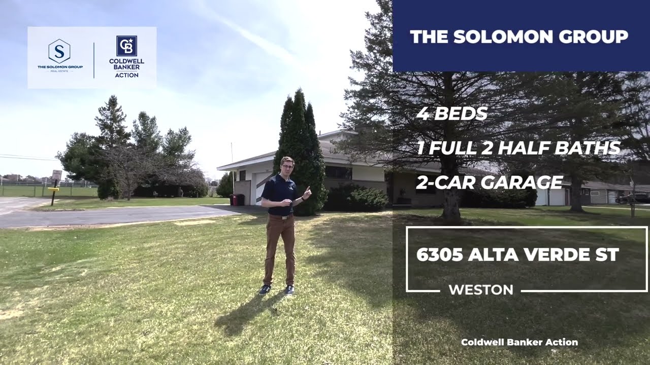 6305 Alta Verde St | Weston, WI 54476 with Cody Hoelscher Coldwell Banker Action