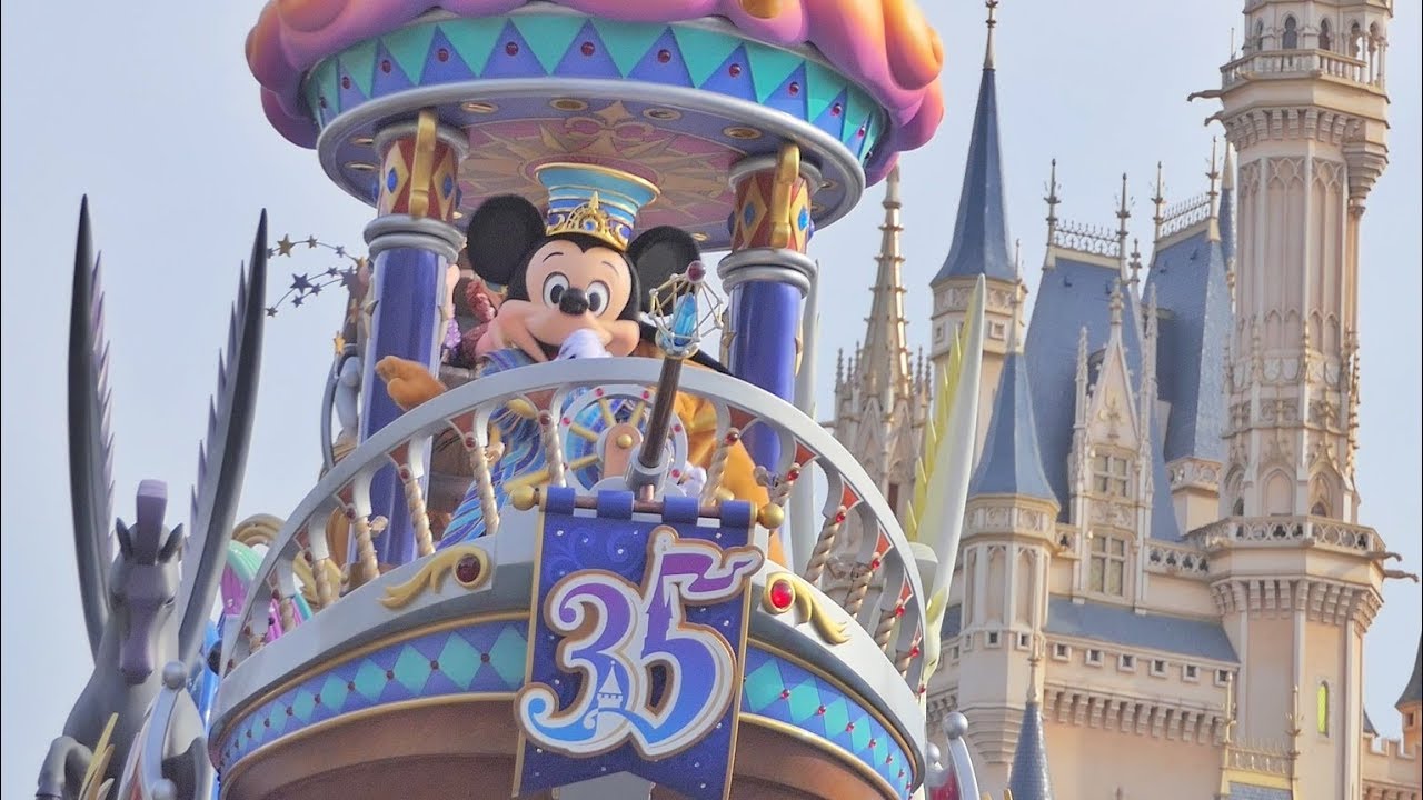 【東京ディズニーランド開園35周年・新パレード】ドリーミング・アップ！