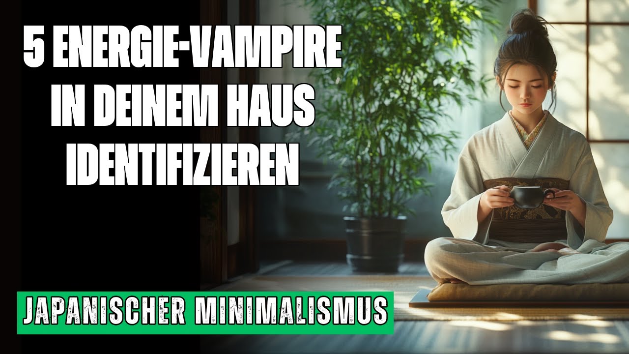 JAPANISCHER MINIMALISMUS: WIE UNNÖTIGE GEGENSTÄNDE DEINE ENERGIE STEHLEN
