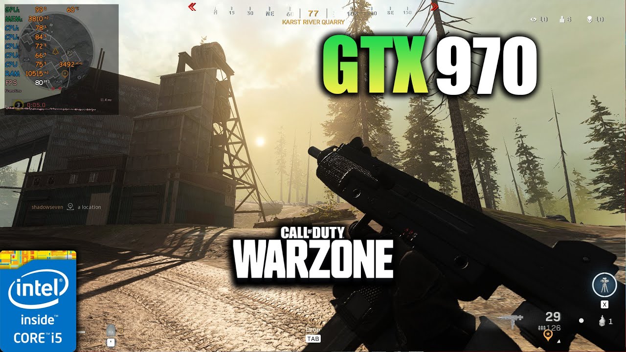 GTX 970 | COD Warzone New Update ft i5 3470 in 2021