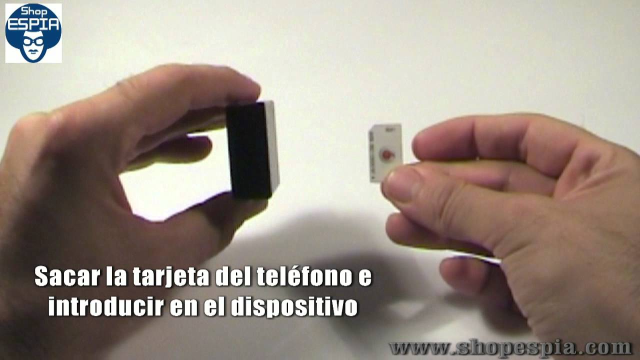Shop Espia (Tienda espía) - Micrófono espía via GSM
