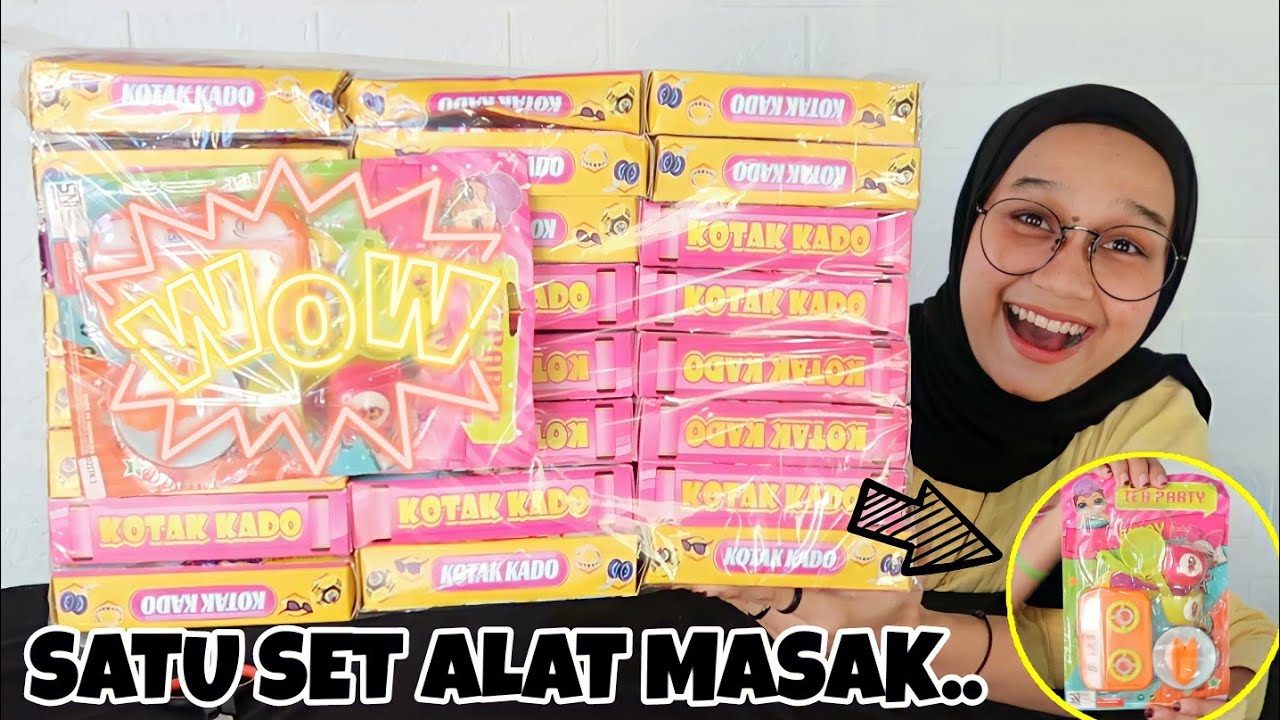 DAPAT BONUS MEWAH!! UNBOXING KOTAK KADO BERHADIAH