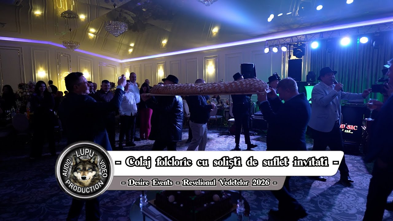 Colaj de petrecere cu solisti de suflet - Revelionul Vedetelor si Artistilor 2026 - Desire Events