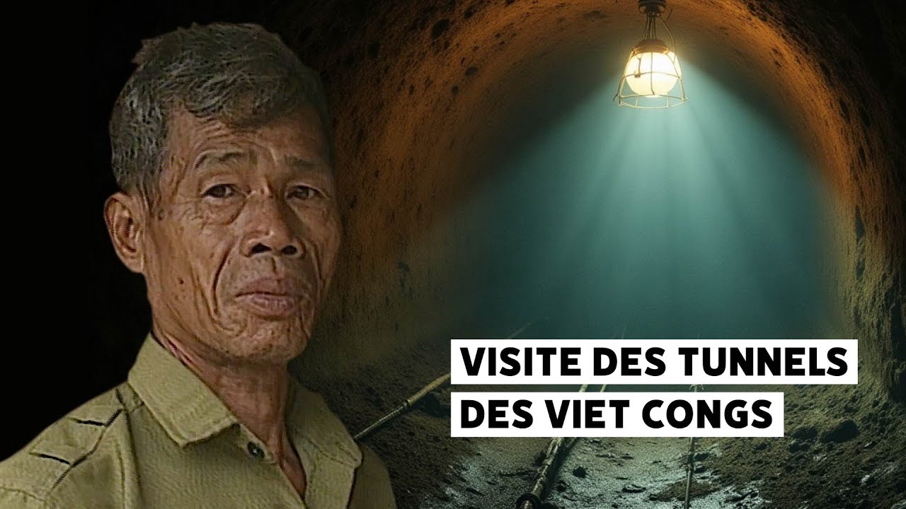 Vietnam : un ancien Viet Cong  nous dévoile ses tunnels !
