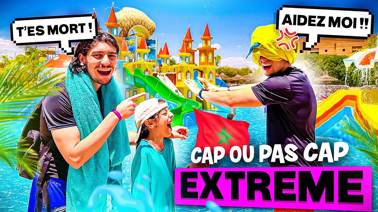 CAP OU PAS CAP EXTRÊME AU MAROC ! 🔥🇲🇦 ( trop drôle )