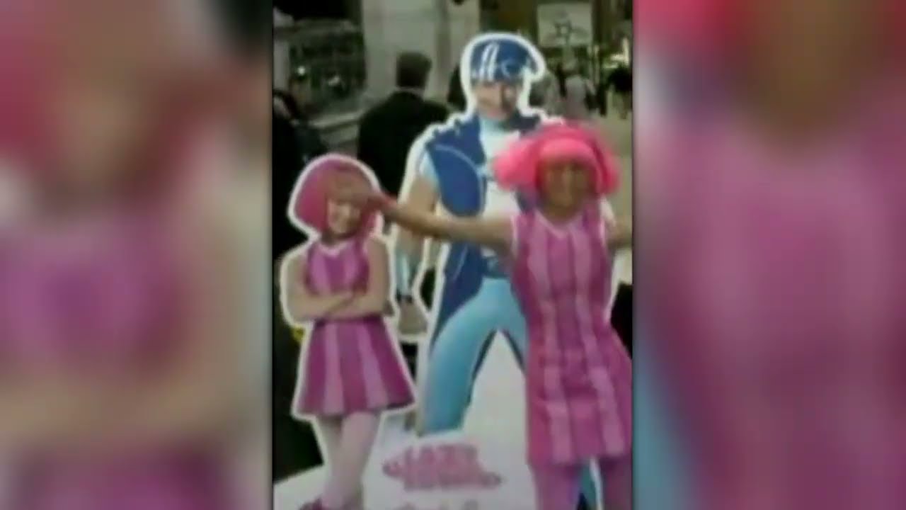 Lazy Town Stephanie Dancing Bing Bang in London