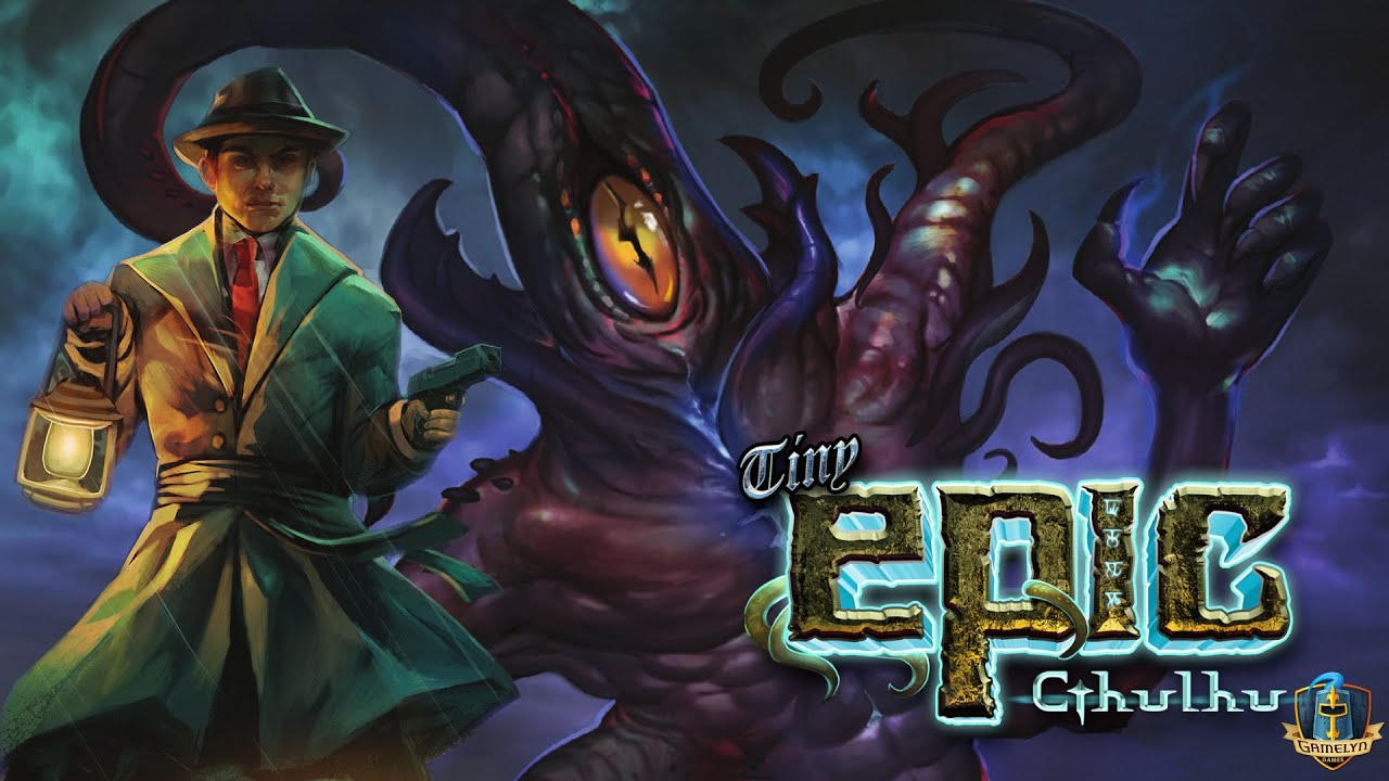 Tiny Epic Cthulhu - Nyarlathotep vs Detective with Assistant solo
