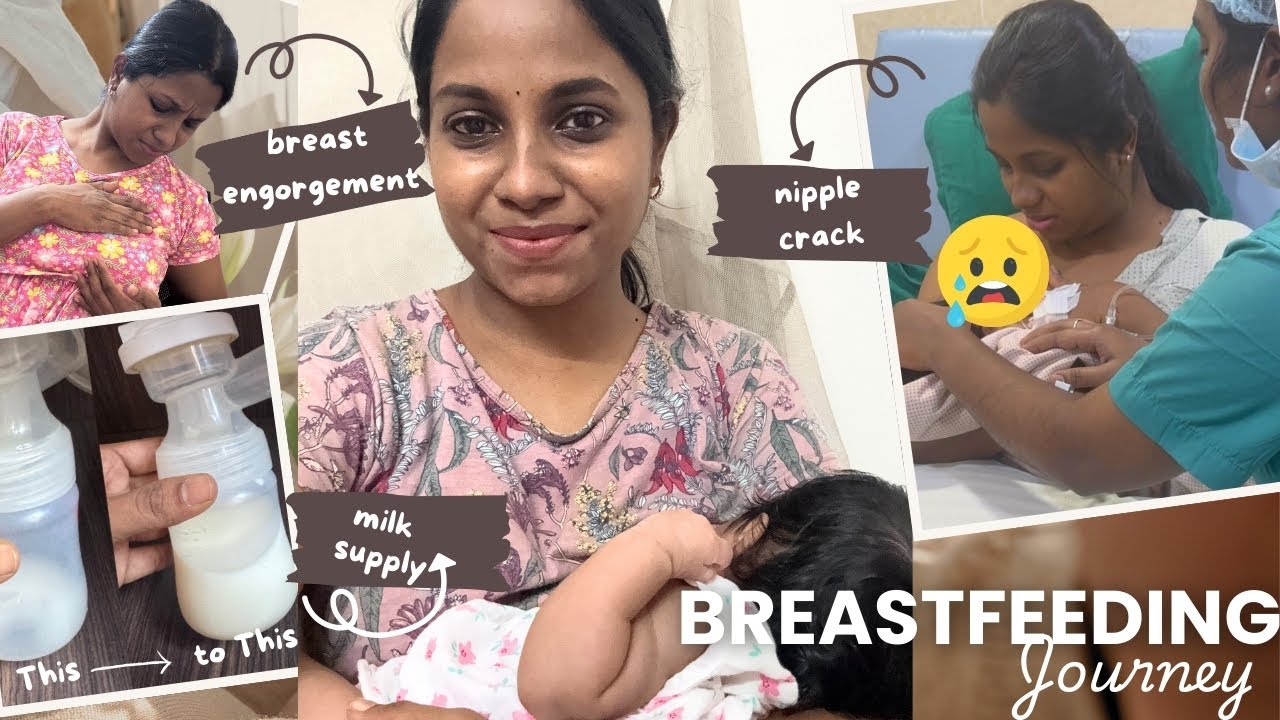 Nipple crack ஆகி இரத்தமே வந்துச்சு😢|Breastfeeding problems & Solution|My Experience as a mom of two