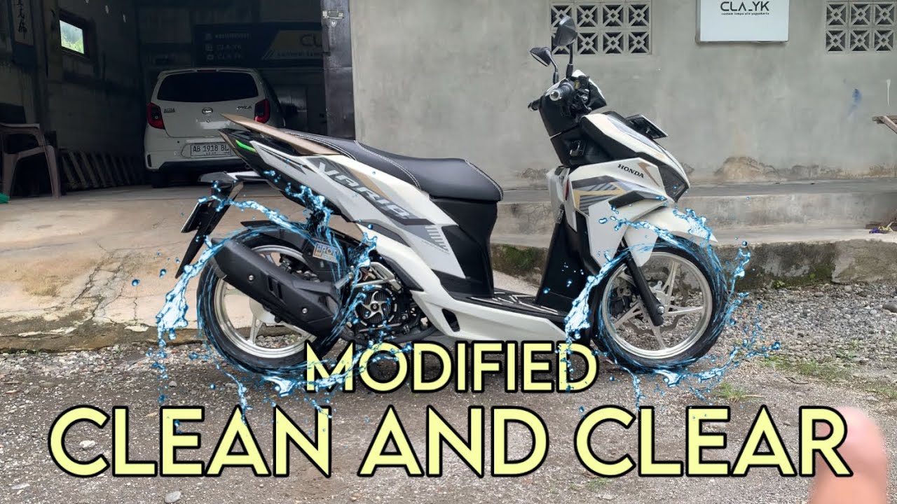Vario modif simpel bersih ganteng 