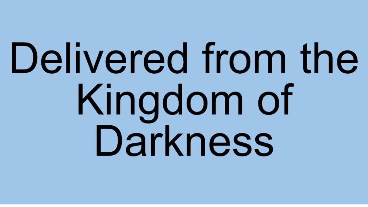 Delivered from the kingdom of darkness | Sunday Service | 09.03.2025
