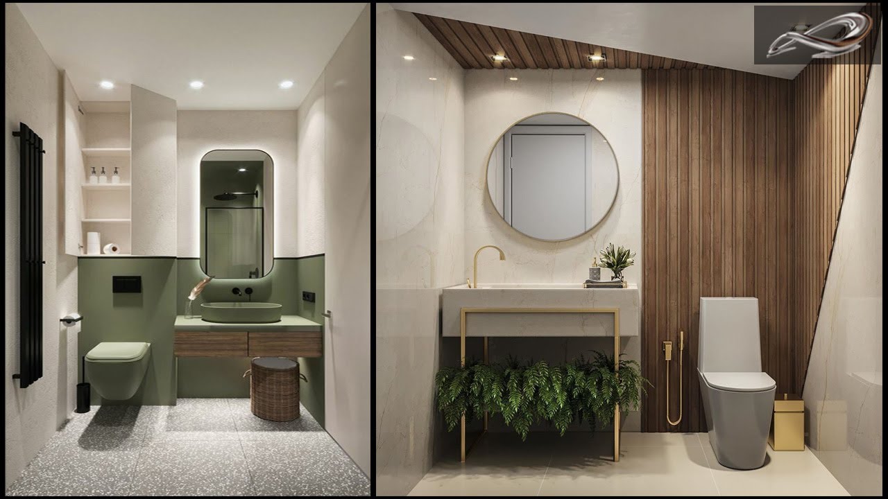 200 Modern Toilet Interior Design | Bathroom Interior Design Ideas | Toilet wall Tile Design | I.A.S
