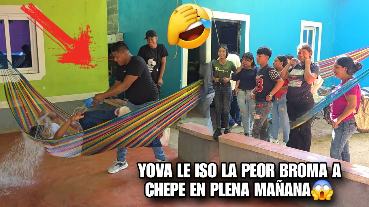 Hoy Le Hicieron La Pe0r Brom4 Del Mund0 A CHEPE😱YOVA Lo B4ñ0 Todo Por Dormir En El Trabaj0🤣