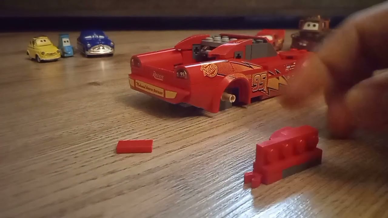 LEGO SPEED CHAMPİONS PİXAR CARS Şimşek McQueen yapıyorum | bölüm 2