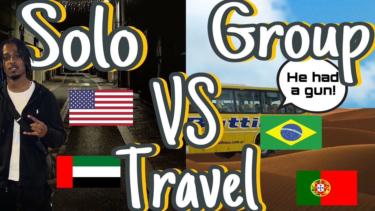 Solo Travel VS Group Travel: Which one’s better? 🤔✈️ (Storytime + Chaos)