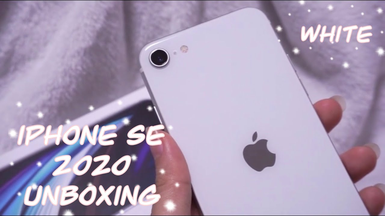 iPhone SE 2020 unboxing: White (แกะกล่อง iPhone SE2) -iPhone EP.2- || MuiMui Studio